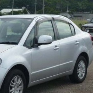 Set di 4 Deflettori Finestrini Fumé per <span class=keywords><strong>Suzuki</strong></span> SX4 Hatchback Sedan Crossover 2008-2021, Protezione Antipioggia Adesiva - Product Image 5