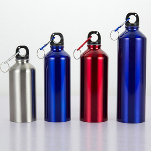 Custom Logo Single-Layer Small-Mouth Stainless Steel Buckle Portable Insulated Metal Aluminum Bottle Promotional Drinkware