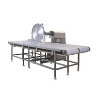 Nouvelle Scie Circulaire Automatique Robuste Kgentlest en Acier Inoxydable 304 pour Viande, Lame de 750 mm, 380V, Traitement Haute Efficacité 1