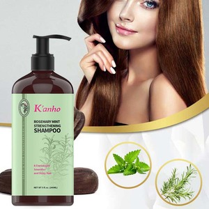 Champú Fortalecedor Kanho de Romero y Menta de 240 ml con Biotina, Limpia y Ayuda a Fortalecer el Cabello Débil y Quebradizo - Product Image 3