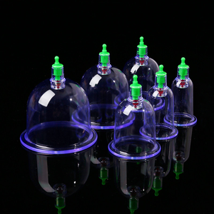 6 ventosas para masaje con ventosas al vacío, kit con bomba, masaje corporal anticelulítico - Product Image 5