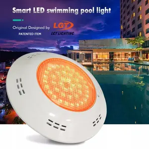 防紫外线PC材料水下luces de la piscina PAR56变色12v防水IP68壁挂式RGB泳池灯