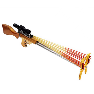 Slingshot Élastique Haute Puissance et Haute Vitesse pour la Chasse et la Pêche, Slingshot Falcon pour Tir à l'Arc avec Cibles en Papier - Product Image 1
