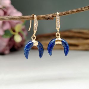 Orecchini a forma di luna per donna, accessori per le orecchie semplici da indossare tutti i giorni - Product Image 2