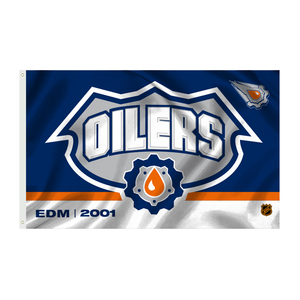Miễn Phí Thiết Kế Tùy Chỉnh Cờ 3X5 Ngoài Trời 90X150Cm 100% Polyester Khuyến Mãi Nhlteam <span class=keywords><strong>Edmonton</strong></span> Oilerss Cờ Cho Lễ Kỷ Niệm - Product Image 1