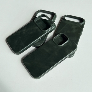 Cho Iphone 17 Loạt Da Trường Hợp Điện Thoại <span class=keywords><strong>Handmade</strong></span> Da Chính Hãng Trường Hợp Điện Thoại Biểu Tượng Tùy Chỉnh Da Sang Trọng Trường Hợp Với Từ Tính - Product Image 2