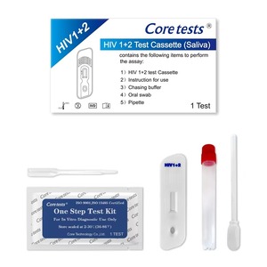 Kit de test diagnostique d'anticorps HIV 1/2 liquide oral de haute précision médicale - Product Image 6