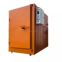 Vente chaude Nouveauté 2026 CHANGHE Four de cuisson et de séchage à poudre PLC personnalisé pour moteurs, usine de roues/jantes