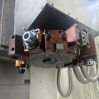 Tour vertical CNC de haute précision VTC850 avec commande GSK, ATC, robuste, mono-broche, 2 axes, précision 0,008 mm pour le métal
