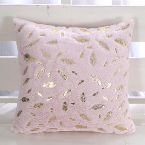 Gran oferta, <span class=keywords><strong>funda</strong></span> de almohada para uso en el hogar, Hospital, Hotel, <span class=keywords><strong>funda</strong></span> de almohada de <span class=keywords><strong>plumas</strong></span> doradas de felpa corta - Product Image 4