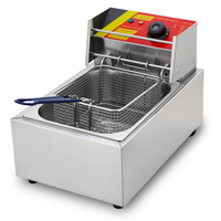 Friteuse Électrique Commerciale Professionnelle pour Frites, Poulet et Pommes de Terre – Idéale pour la Restauration – Offre Spéciale
