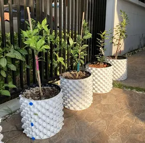 Chian rifornimento della fabbrica 9gallon idroponica aria potatura crescere vasi per piante