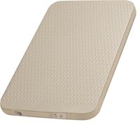 Lit d'air gonflable portable et pliable en PVC floqué avec pompe électrique intégrée et sac de rangement pour usage domestique, hôtelier et quotidien