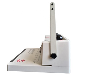 4:1 Plastic Spiral Coil <strong>Book</strong> <strong>Binding</strong> <strong>Machine</strong> /46 Holes Coil Binder Metal Spiral <strong>Wire</strong> <strong>Binding</strong> <strong>Machine</strong> - Product Image 4