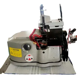 Máquina de coser para bordes industriales overlock de alfombra de dos hilos, máquina de coser para manta de alfombra,