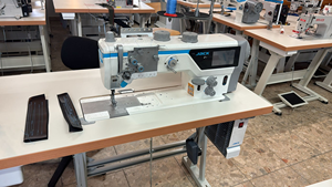 Nouvelle machine à coudre industrielle JACK Z7 multi-tissus à point noué triple transport, robuste - Product Image 2