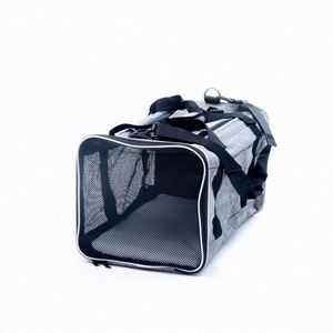 Custom Multifunction Portable Outdoor Foldable Breathable Pet Cat Dog Travel Knapsack Pet Bag - Product Image 2