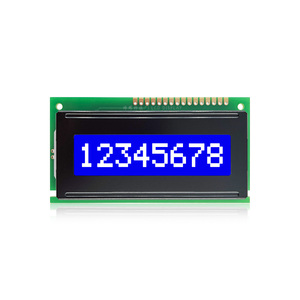 0801 Módulo Verde Amarelo 5V Tensão Driver Chip Personagens 8 Personagens 1 Linha Display LCM - Product Image 3