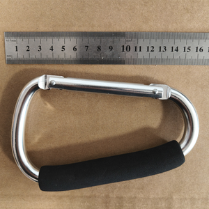 Mosquetón grande Accesorio para cochecito Gancho de aluminio para mamá con llaveros - Product Image 5