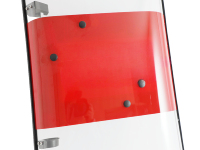 Écran transparent en PC durable pour la gestion des foules, la formation et les opérations sur le terrain