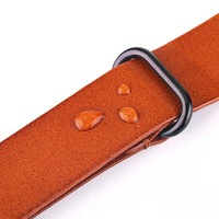 Jettda Vente en gros Bracelet de montre en cuir véritable 18/20/22mm avec boucle en acier inoxydable 304/316, couleur et longueur personnalisables, 100% contrôle qualité