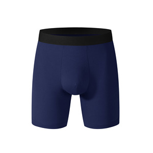 ODM Boxers mi-hauteur européens et américains pour hommes Pantalon quadrilatère antibactérien respirant Anti-Scrotal Humidité Slip Taille Logo - Product Image 6