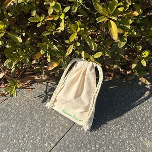 Hot-selling Recyclable Cotton <b>Drawstring</b> <b>Pouch</b> Customized 100 % Cotton <b>Pouch</b> - Product Image 3