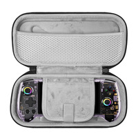 Étui de transport rigide en EVA pour ANBERNIC RG557 et GameSir G8+ 250x120x60mm, pochette de rangement antichoc