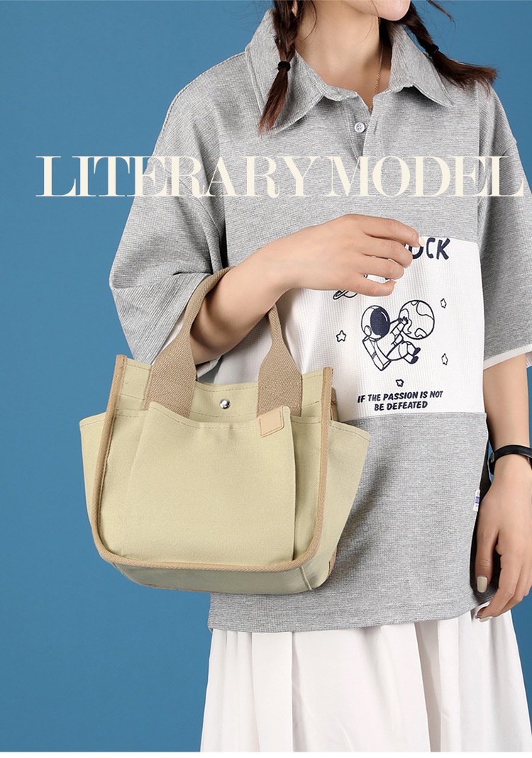 small canvas tote bag