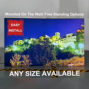 Nhôm hồ sơ Silicone edged đồ họa treo tường Modular LED Backlit hộp Đèn - Product Image 3