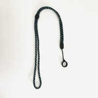Porte-stylo universel en polyester avec cordons de cou réglables personnalisés en gros avec sérigraphie et accessoires de crochet