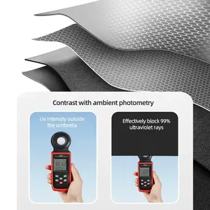 <span class=keywords><strong>Parapluie</strong></span> <span class=keywords><strong>pliant</strong></span> extra large personnalisé, résistant au vent, pour hommes d'affaires, <span class=keywords><strong>parapluie</strong></span> <span class=keywords><strong>pliant</strong></span> automatique avec poignée en bois, résistant au vent - Product Image 5