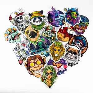 Bolsas de Mylar 3.5 Troqueladas Planas con Cierre Zip de 3.5g, 14g, 28g, 1lb, Empaque de Plástico Holográfico con Forma Especial Única y Logo Personalizado - Product Image 1