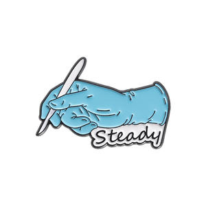 Neu medizinische Legierung Abzeichen Krankenpflege Arzt Geschenk Chirurgie Anstecknadel - Product Image 5