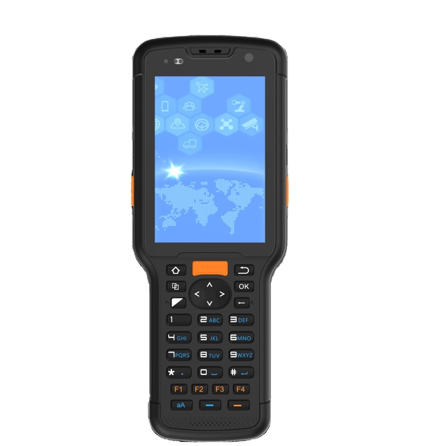 Android 9.0 NFC RFID 2D Reader Handheld PDA Barcoder Scanner with 5" HD Display