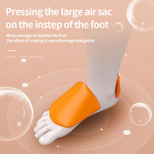 Appareil de massage des pieds professionnel avec compresse thermique à rouleaux de semelle et minuterie réglable pour la stimulation des tissus profonds - Product Image 2