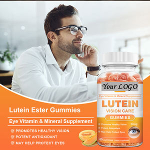 علامة المصنع 60 قطعة لوتين عيون رؤية الرعاية الصحية غوميس متعددة الفيتامينات والمعادن الملحق - Product Image 5