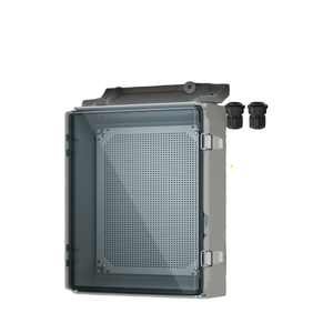 Waterproof outdoor plastic <b>switch</b> box, with transparent cover and hinge design, IP67 waterproof electrical box - Product Image 1
