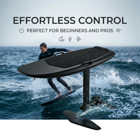 Produit phare du fabricant : Planche de surf hydrofoil électronique de course Hydrodynamic Midnight, équipement de sport nautique