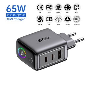 <span class=keywords><strong>Chargeur</strong></span> rapide Tommox 65w avec écran, type ordinateur portable, <span class=keywords><strong>USB</strong></span> C, <span class=keywords><strong>prise</strong></span> UK, station de charge rapide pour téléphone portable, <span class=keywords><strong>chargeur</strong></span> mural universel Gan pour tablette - Product Image 1