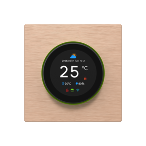 Thermostat intelligent à écran TFT de 1,46 pouce avec commande vocale par application Wi-Fi électrique pour la maison, l'hôtel, le garage - Product Image 2