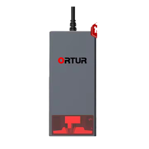 Módulo láser de <span class=keywords><strong>20W</strong></span>, alta precisión, 0,08x0,08mm, cabezal láser de punto comprimido, refrigeración por ventilador doble, 380 + colores para 450nm - Product Image 1