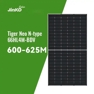 Jinko Tiger Neo 600W 66hl4m-bdv bifacial mô-đun năng lượng mặt trời bảng điều khiển với có thể được đóng gói và kiểm tra tại các nhà máy PV mô-đun - Product Image 4