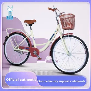 Sepeda Jalan Raya Wanita Dewasa Zhui Feng 26 inci 700c Klasik, Single Speed, Rem V, Kapasitas Beban 105kg, Ban 26*2.6 - Product Image 5