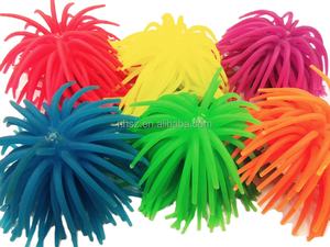 Décorations en silicone de boule d'oursin pour aquariums 6 couleurs décorations d'aquarium de simulation - Product Image 2