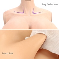 Prothèses mammaires réalistes en silicone médical Z Cup, seins artificiels pour travestis, faux seins pour hommes, femmes, drag queen, transgenres