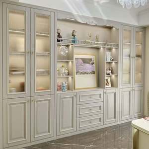 Diseño de Armario de Madera Maciza Personalizado, Muebles de Dormitorio Modernos de Lujo, Almacenamiento para Apartamentos y Vestidor - Product Image 2