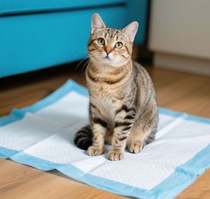 Super Absorbent Eco-Friendly 100% Cotton Waterproof IP68 Dog Cat Pet Diapers Disposable <b>Puppy</b> Training <b>Pads</b> S/M/L/XL Sizes - Product Image 1