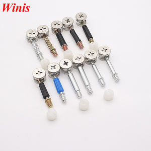 Tuerca Pre-Inserida para Muebles, para Fijación <span class=keywords><strong>Minifix</strong></span>, <span class=keywords><strong>Perno</strong></span> de Bloqueo de Leva de 15*11.5mm, para Conexión de Madera en Muebles de Cocina y Comedor - Product Image 6