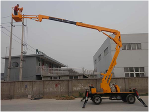 Plataforma Elevadora Articulada Motorizada, Elevador Telescópico Eléctrico Portátil, Elevador de Brazo Eléctrico para Uso Humano en Venta - Product Image 5